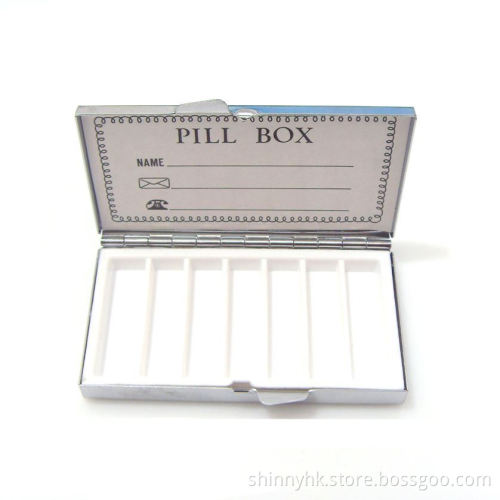 Shinny Gifts Best Traveling Gifts Promo Gifts Metal Pill Box Wholesale Pill Box
